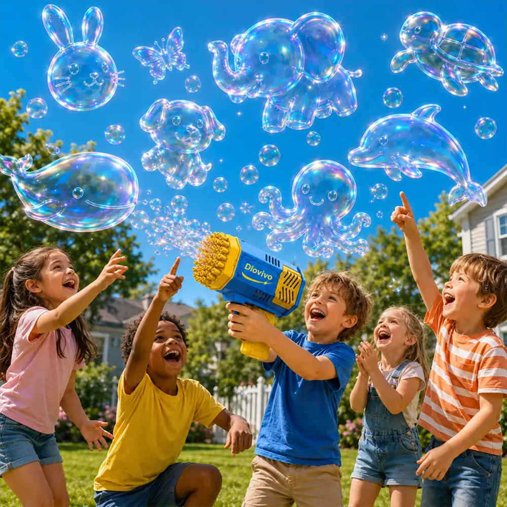 Super 3D Magic Bubble Concentrate —— Animal & Ocean Fantasy Theme