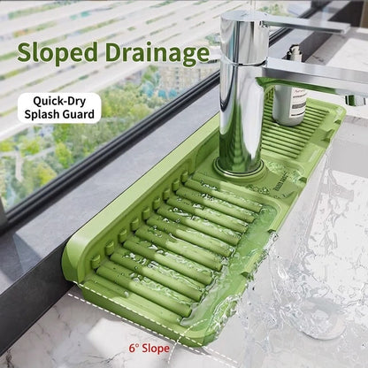 🔥 Hot Sale 50% OFF 🔥Minimalist Auto-Draining Silicone Sink Mat