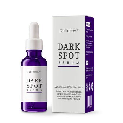 Rolimey® Anti-aging & Spot-repair Serum, Infused with 10% Niacinamide, Targets Sun Spots, Age Spots and Acne Marks, Advanced Melanin Blocking Formula