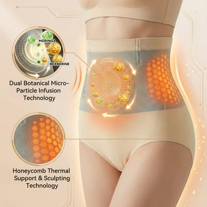 GFOUK® Moringa & Berberine 4-in-1 Microparticle Sculpting & Fat-Burning Shorts
