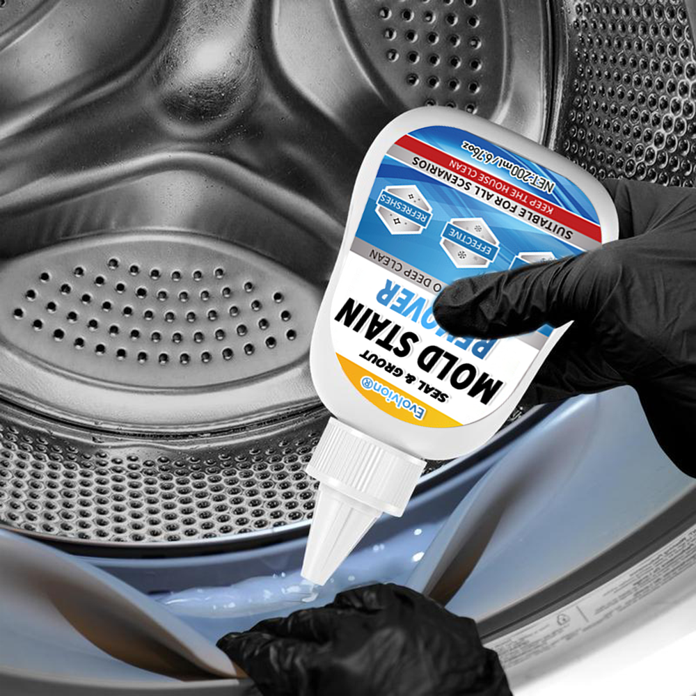 Tinycarry® Powerful Mold Remover Gel | Heavy-Duty Stain Cleaner for Washer Gaskets, Grout & Sealant