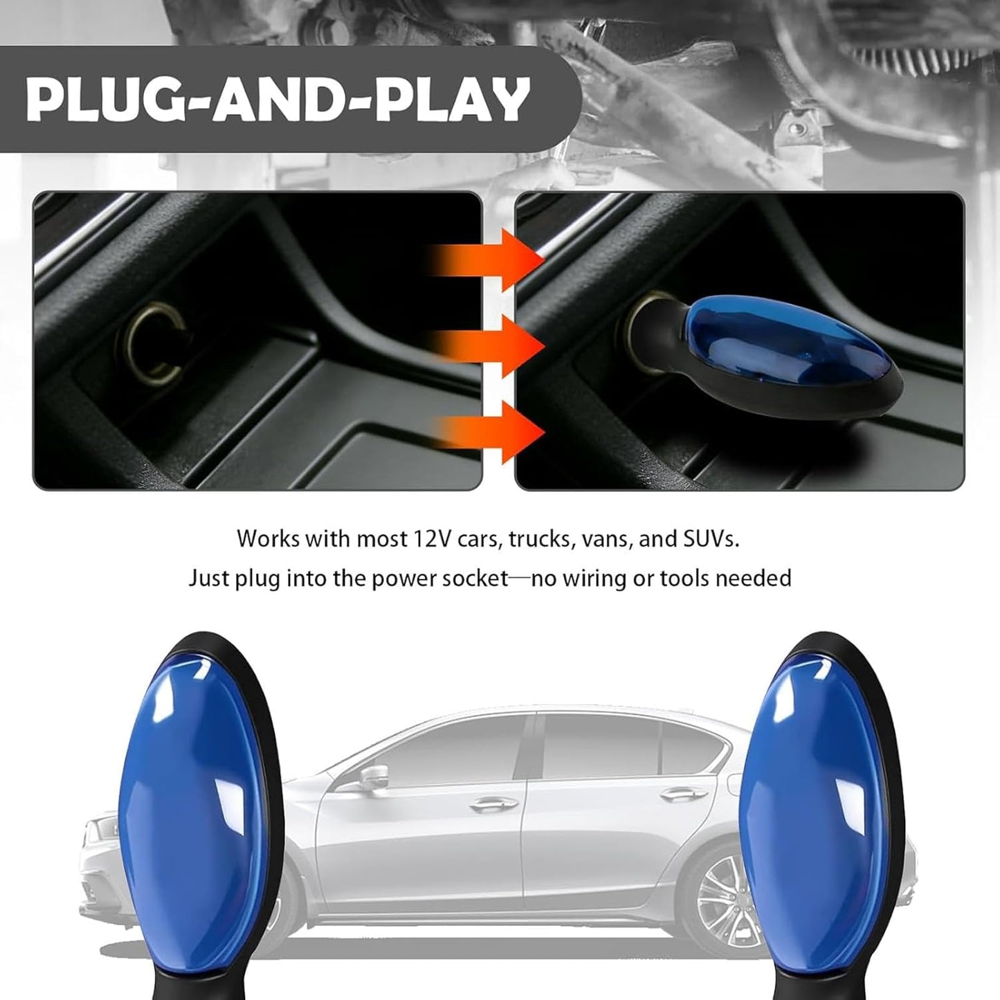 🚗Saves 50% on fuel consumption. — Plug-and-Play Fuel Saver: Drive Further, Improve Fuel Efficiency