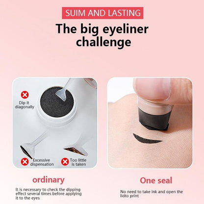 Tinycarry® 🌟 “1-Second Perfect Wing Pen — The Effortless Cat-Eye Maker”