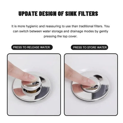 Tinycarry® Isolate Odor and Prevent Cockroaches - Stainless Steel Floor Drain Filter