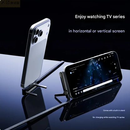 Tinycarry® 240W Super Fast Charging 2-in-1 Charging Cable & Phone Stand