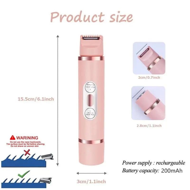 Tinycarry®  Comfort 2 in 1 Electric Body Shaver