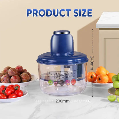 Tinycarry® Automatic Mini Fruit Peeler Tool with 1300mAh Rechargeable Battery – Smart Kitchen Peeler for Grapes, Tomatoes, Cherries, and Garlic – Ergonomic Design, Suitable for Seniors and Commercial Use