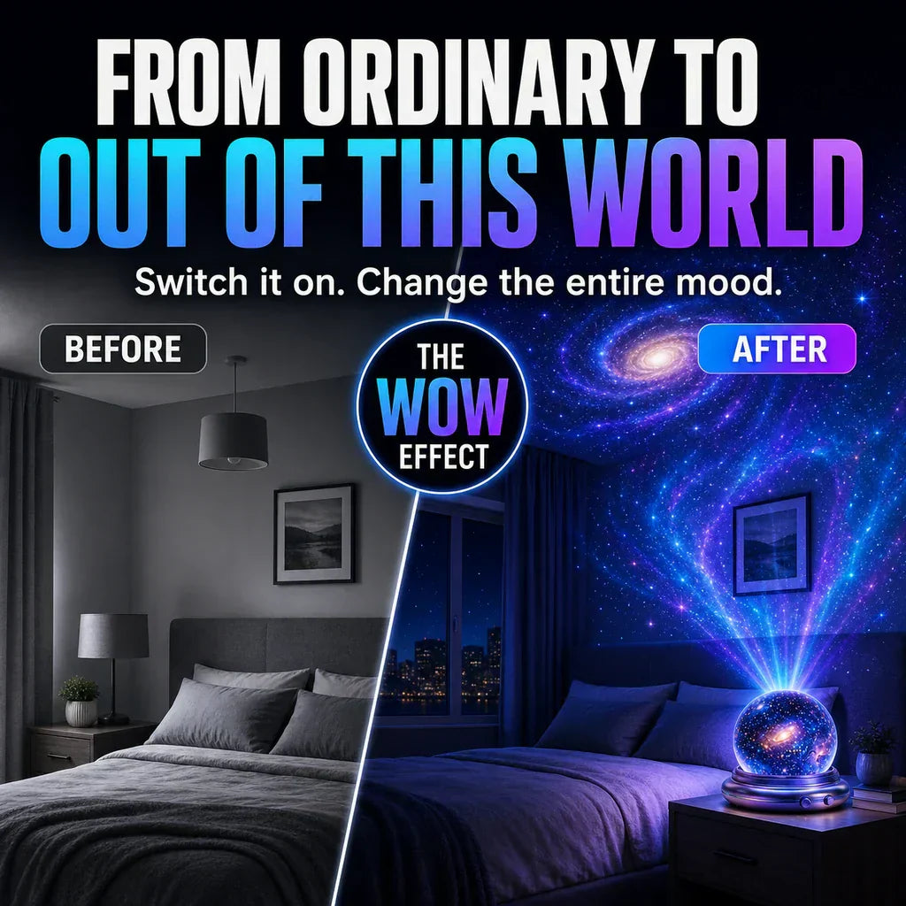 🔮Night Light Projector - Smart Holographic Star Projector🌷-UP
