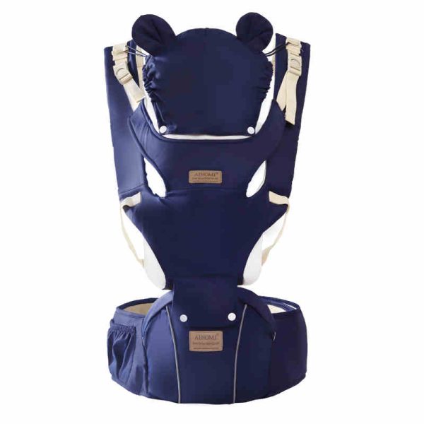 Ergonomic Baby Sling Carrier with Waist Seat - Image 3