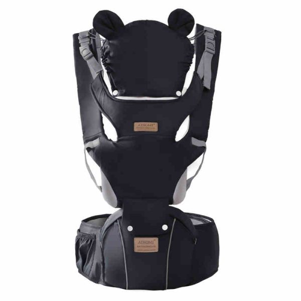 Ergonomic Baby Sling Carrier with Waist Seat - Image 2