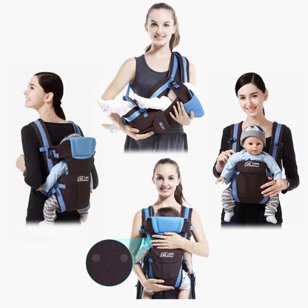 Ergonomic Baby Sling Carrier for Travel - Image 4