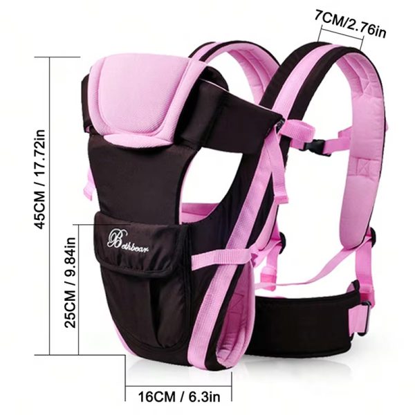 Ergonomic Baby Sling Carrier for Travel - Image 6