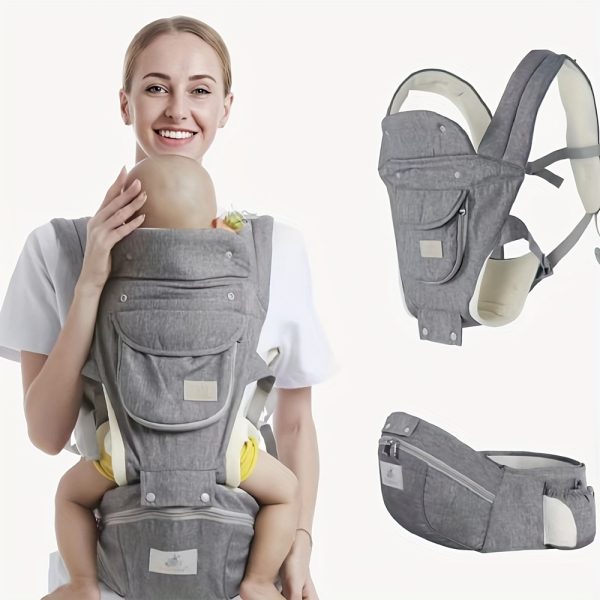 Ergonomic Baby Carrier with Hip Seat