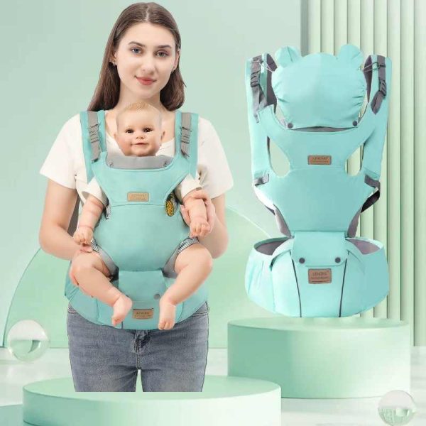 Ergonomic Baby Sling Carrier with Waist Seat